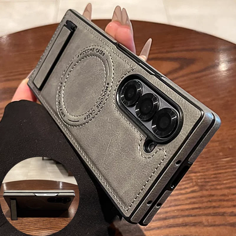 Retro Handset Phone - Кожаный чехол для телефона со скрытым