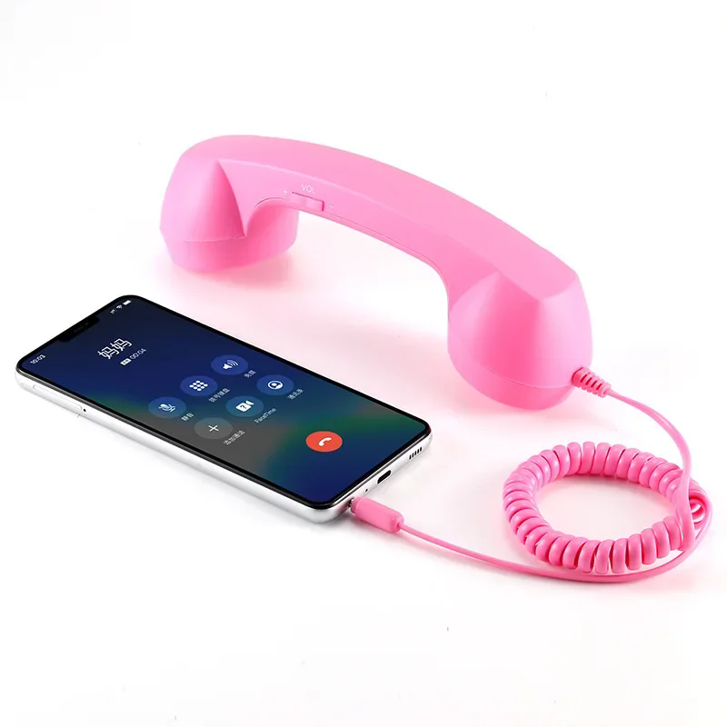 Retro Handset Phone - Телефонная трубка 3,5 мм Классическая, модная