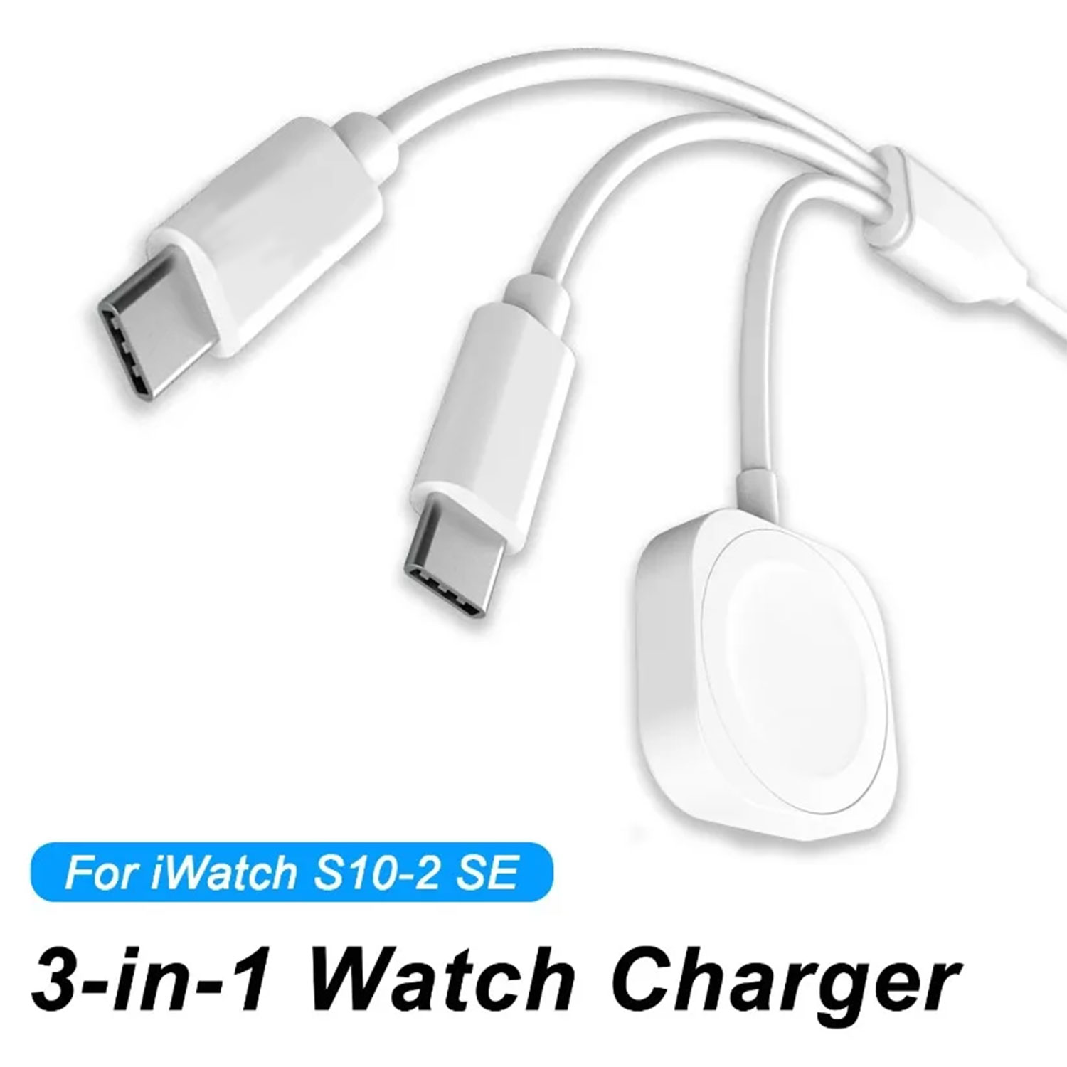 Fast Charging Cable - Магнитное зарядное устройство 3-в-1 для часов