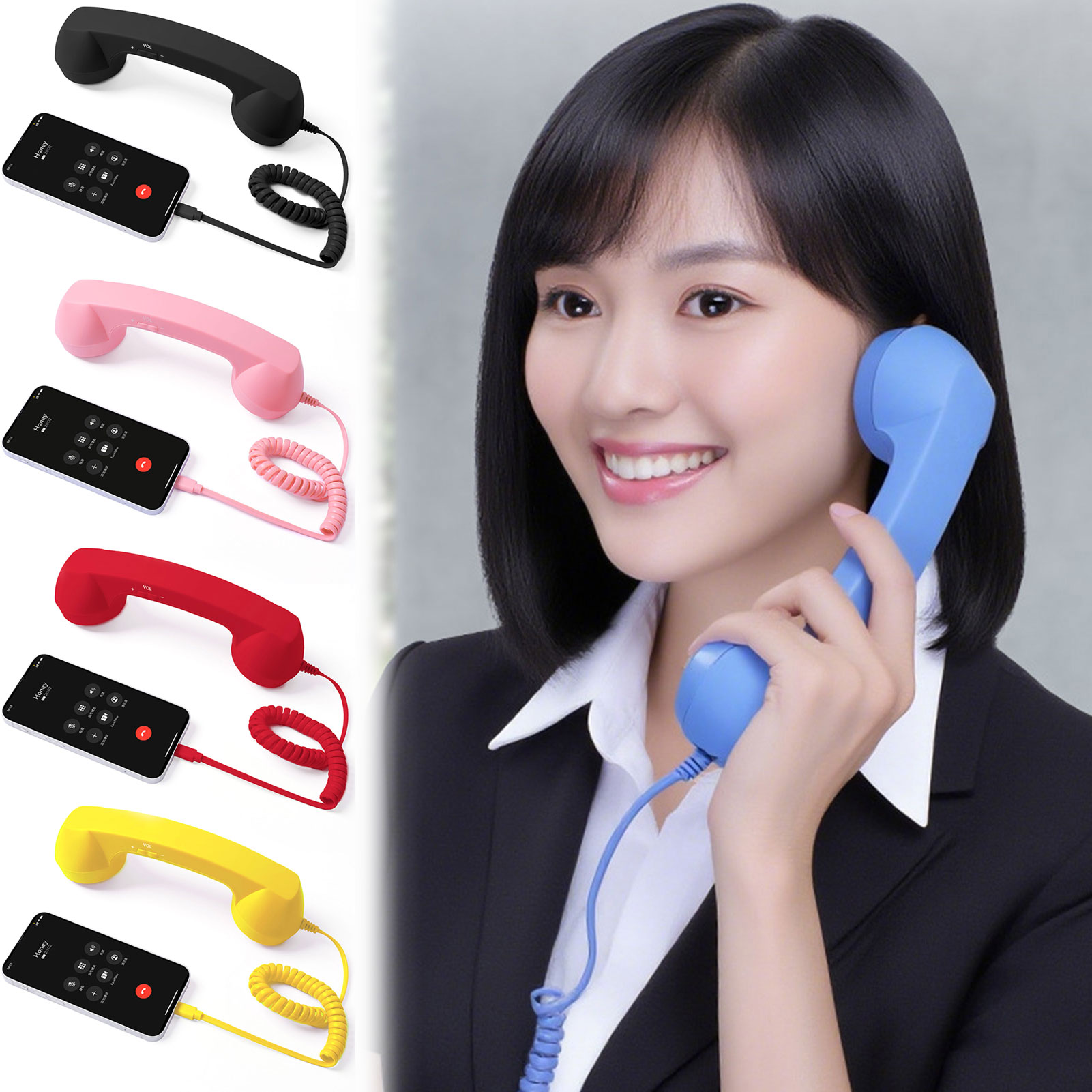 Retro Handset Phone - Ретро Тип C Телефоны Телефонная трубка