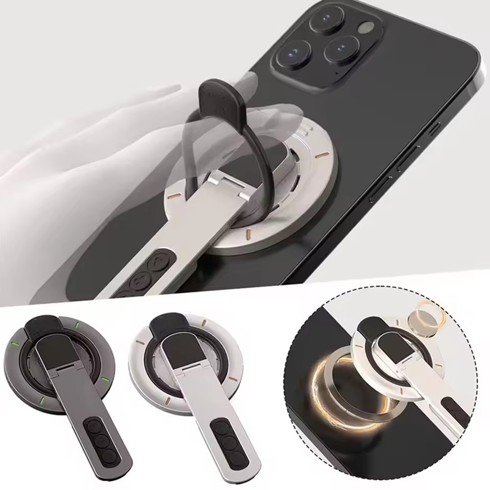 Phone Accessories Stand - 1 шт. 360 ° Магнитное кольцо-держатель