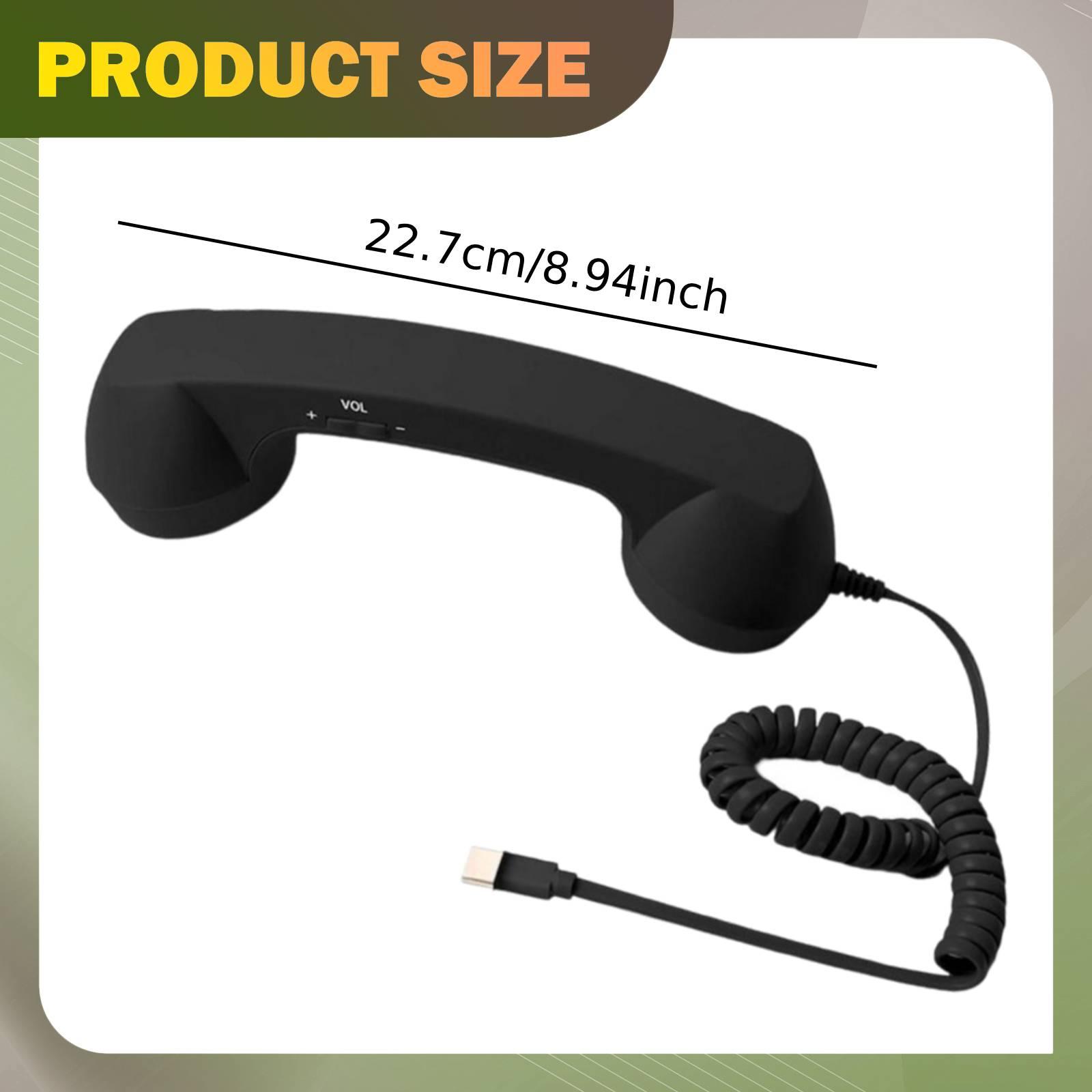 Ретро-телефонная трубка из пла – обзор и цена Retro Handset Phone