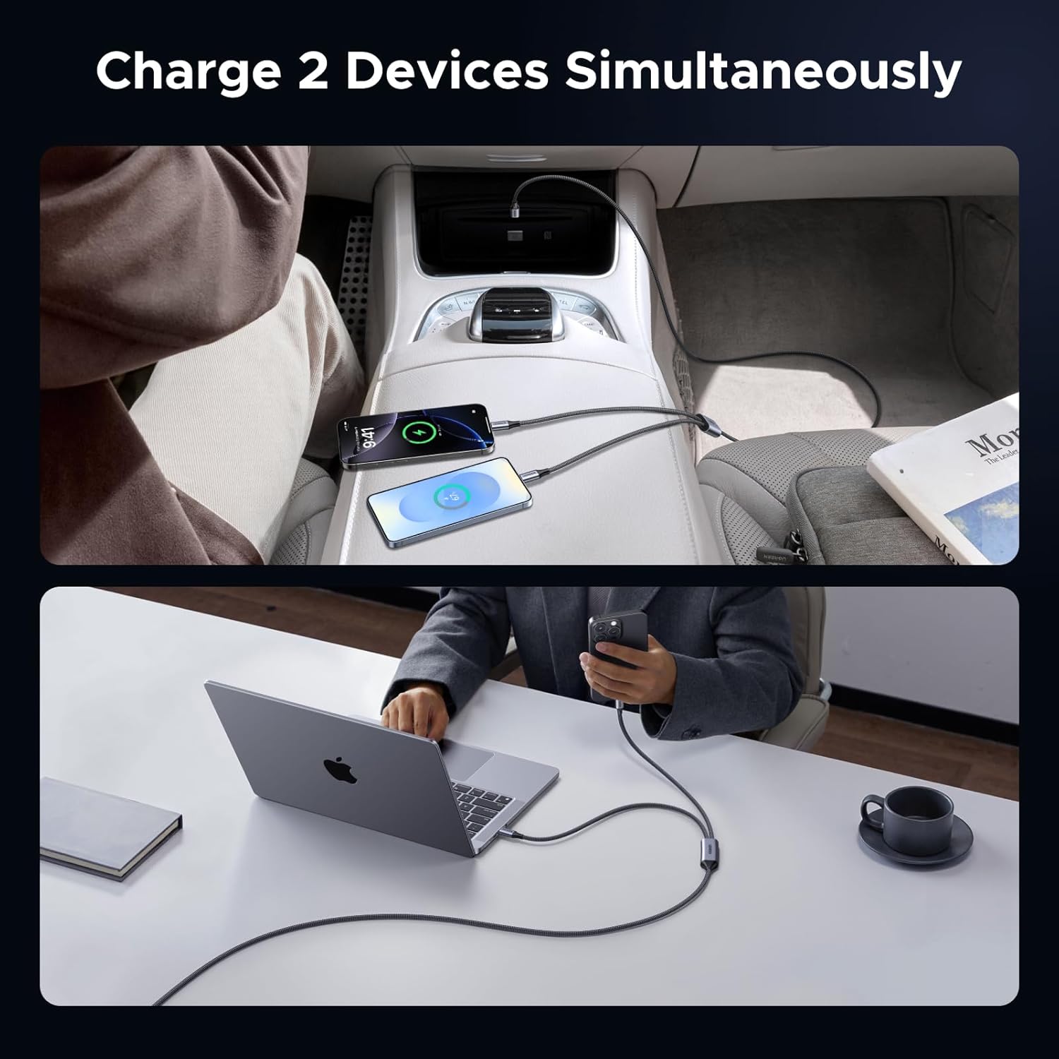 UGREEN 140 Вт USB C-кабель, 5  – обзор и цена Fast Charging Cable