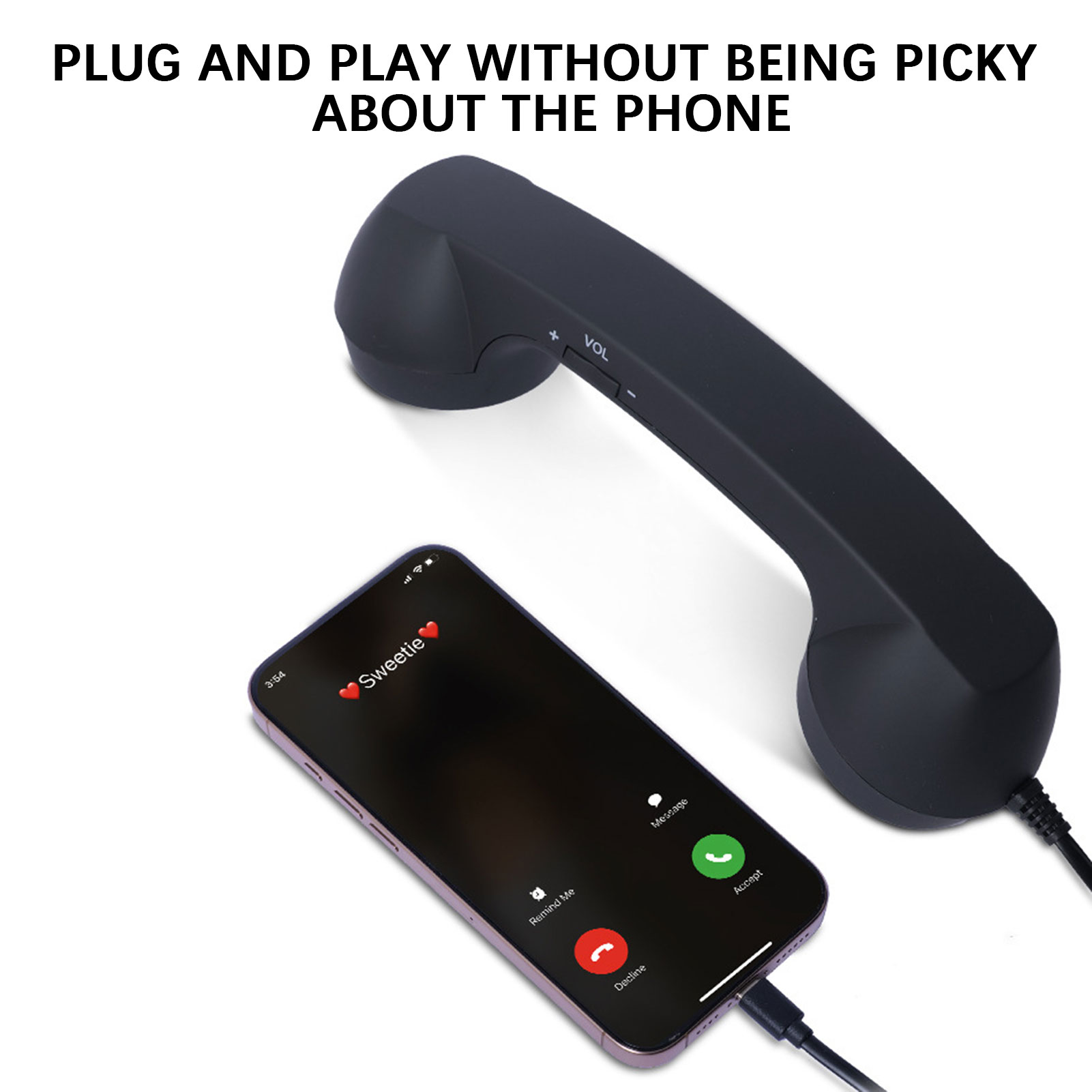 Новые ретро-телефонные трубки  – обзор и цена Retro Handset Phone