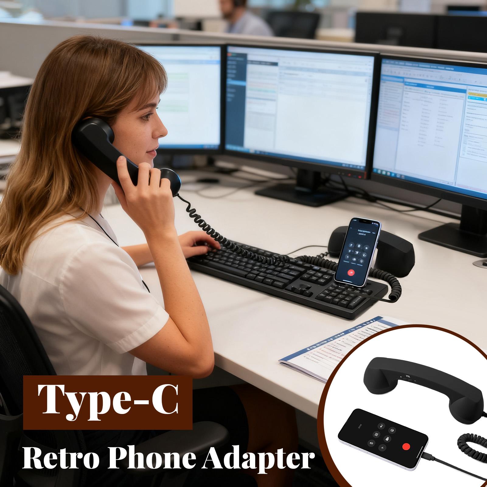 Адаптер для телефона в стиле р – обзор и цена Retro Handset Phone