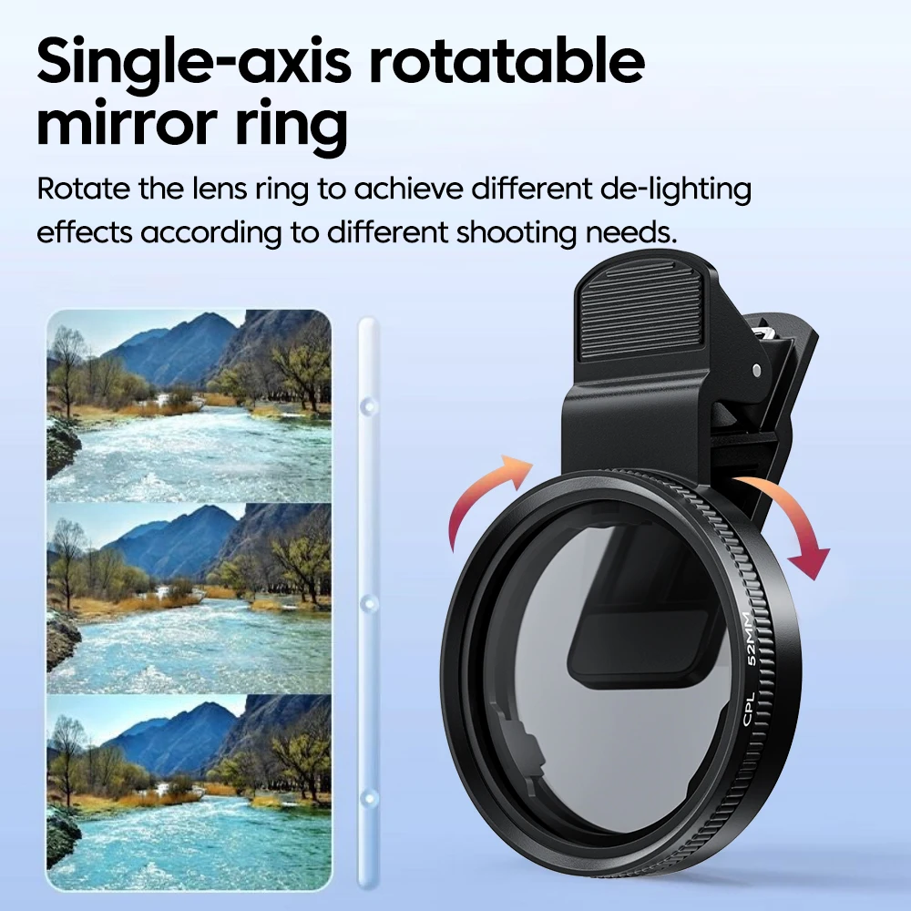 Новый 52 мм CPL фильтр для объ – обзор и цена Phone Accessories And Electronics